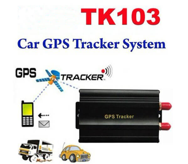 Strong signal External antenna vehicle gps tracker tk103